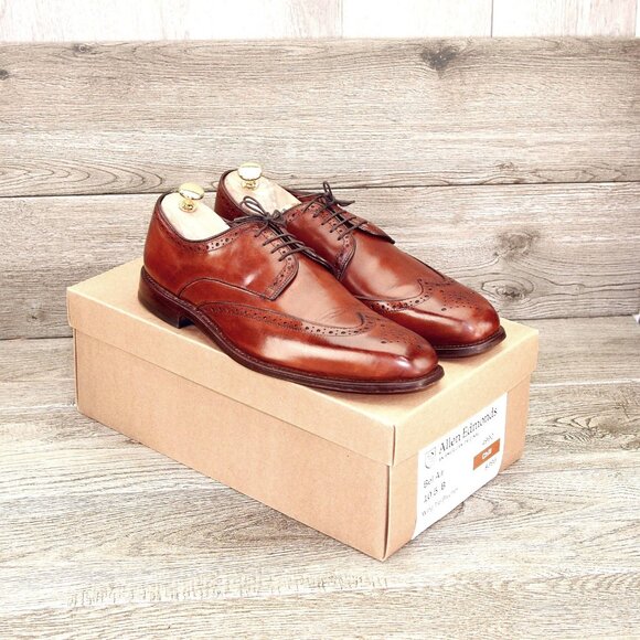 Allen Edmonds BEL AIR 10.5 B Narrow Chili * add $15 new Cedar Trees main image 8